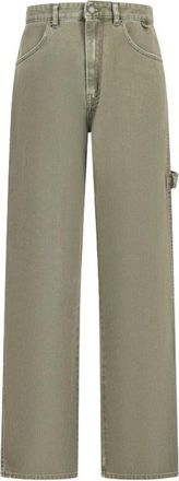 Darkpark John Relax Fit Worker Denim - Heren - Loose Fit Jeans - Groen - W30 - Denim - Jeans