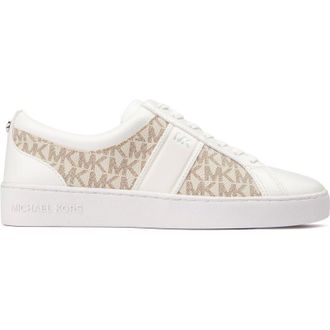 Michael Kors Womens Juno Trainers - White Leather - Size UK 3.5