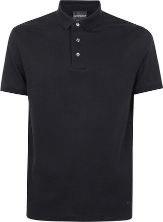 Emporio Armani Heren, Tops, Zwart, Maat: XL Katoen