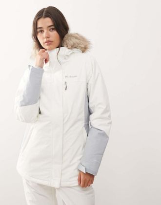 Columbia Ava Alpine II - Giacca da sci isolante bianca-Bianco