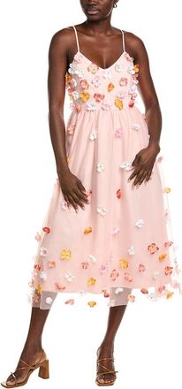 English Factory Flower Midi Dress