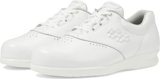 SAS Free Time Comfort Walking Shoe Womens Shoes White : 11.5 WW - Double Wide (D), Leather