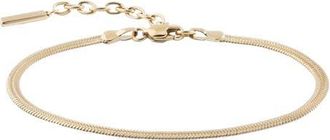 Alex and Ani Everyday Herringbone Chain Bracelet in Gold at Nordstrom