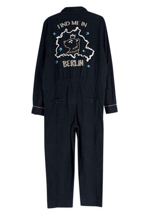 Chufy Navy Corduroy Frank Find Me In Berlin Jumpsuit Size S