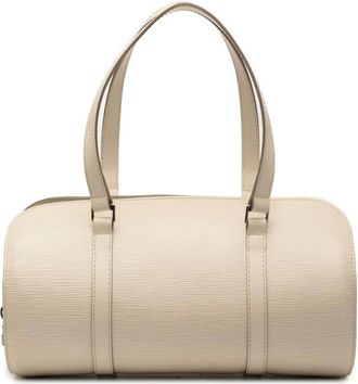 Louis Vuitton Pre-owned Handbags, female, White, Size: ONE SIZE Pre-owned Leather Handbag