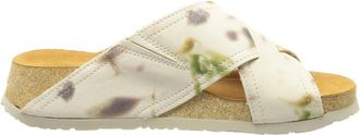 Think Footbed Sandaal - Dames - Schoenen - Wit - Maat: 38 EU