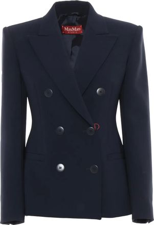 Max Mara Blazer Key doppiopetto - Blu