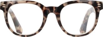 Cole Haan 47mm Round Reading Glasses in Demi at Nordstrom Rack, Size +1.00