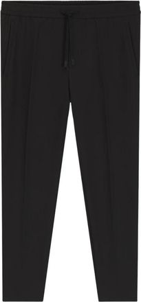 HUGO BOSS Zwarte Groene Lijn Broek - Heren - Slim Fit Broeken - Zwart - M - Polyester - Broeken