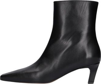 Toral Shoes Erica Enkellaars - Dames - Cowboylaarzen - Zwart - 39 EU - Leer - Schoenen