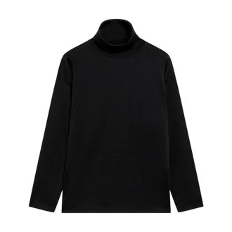 Gucci Extra fine silk Jumper - female - Gucci - Turtlenecks - Black - S - Knitwear