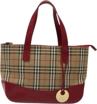 Burberry Pre-owned Handbags, female, Multicolor, Size: ONE SIZE Pre-owned Nova Check Handbag