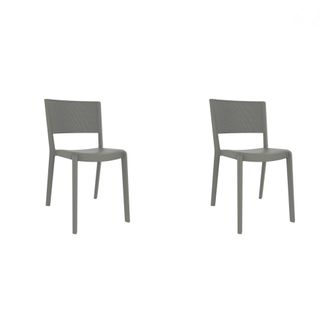 Resol Sillas spot pl&aacute;stico verde (pack de 2)