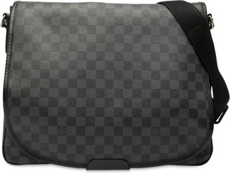 Louis Vuitton Pre-owned Womens Damier Graphite Daniel Gm - Black Textile - One Size