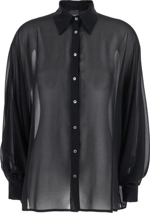 Pla&icirc;n Plain, Dames, Blouses & Shirts, Zwart, Maat: 2XS