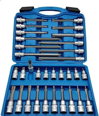 OEM Juego De 32 Piezas De Vasos Hexagonales Internos Para Tornillos, Juego De 12 Piezas De Cabezas De Vasos Para Prensas De Ciruelas Pasas