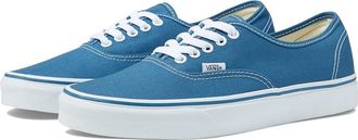 Vans Authentic Skate Shoes Navy : Mens 10 - Womens 11.5 Medium, Canvas/Leather/Suede