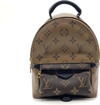 Louis Vuitton Brown Monogram Reverse Monogram Reverse Backpack (Pre-Owned)