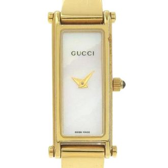 Gucci Pre-owned Watches, female, White, Size: ONE SIZE Pre-owned 1500L Wristwatch