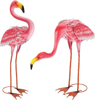 OEM Conjunto De Flamencos Rosas Para El Jard&iacute;n