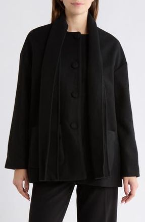 Hutch Scarf Jacket in Black at Nordstrom Rack, Size Xx-Small