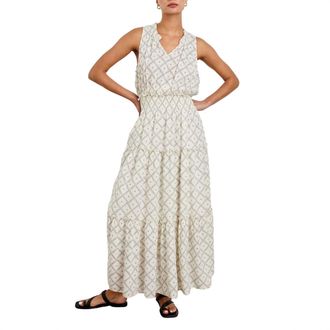 Rails Womens Loulou Dress In Ivory Zanzibar