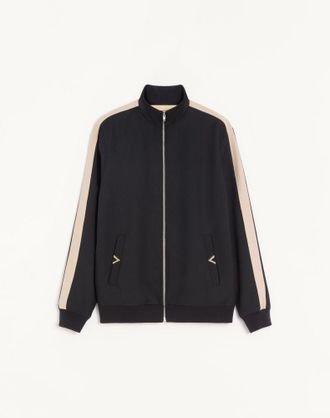 Valentino Valentino Nylon Sweatshirt With Vgold
