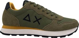 Sun 68 Tom Solid - Heren - Sneakers - Groen - 43 EU - Nylon - Schoenen