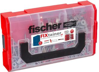 Fischer Fixtainer Duoline Caja De Tacos Y Tornillos 181 Pzas - 548862