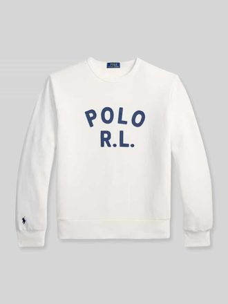Polo Ralph Lauren Regular Fit Sweatshirt aus Baumwoll-Mix in Weiss, Gr&ouml;&szlig;e XXL
