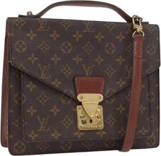 Louis Vuitton Pre-owned Handbags, female, Brown, Size: ONE SIZE Pre-owned Hand Bag
