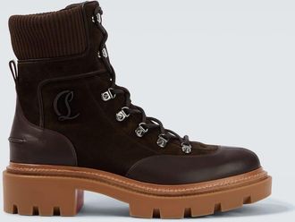 Christian Louboutin Armandine College leather hiking boots