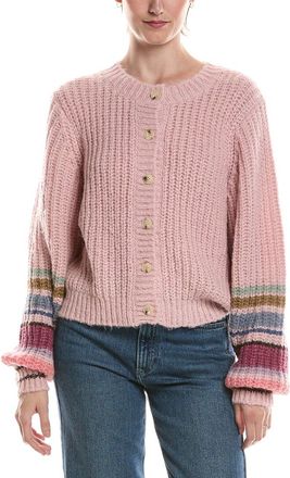 Michael Stars Lumi Striped Crew Cardigan