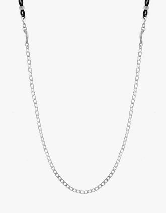 Tutti & Co Womens Capture Sunglasses Chain - Silver