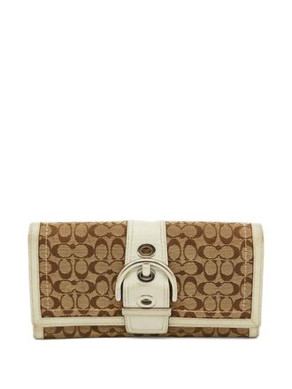 Coach 2023 canvas wallet - Neutrals