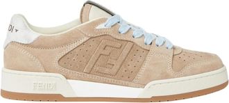 Fendi Match Trainers - female - Fendi - Sneakers - Beige - 4 1/2 UK - Shoes