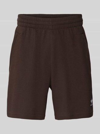 adidas Originals Regular Fit Sweatshorts mit Baumwoll-Anteil in Dunkelbraun, Gr&ouml;&szlig;e XXL