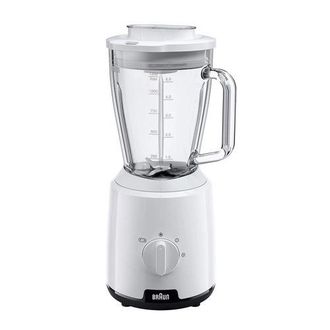 Braun Jb1050wh - Batidora De Vaso 600 W Cristal