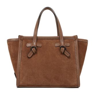 Gianni Chiarini Dames, Tassen, Bruin, Maat: ONE Size Su&egrave;de