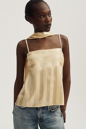Mare Mare Square-Neck Tank with Scarf Top