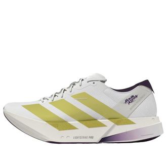 adidas Adizero Adios Pro 4 White Gold Aurora Plum KH6359