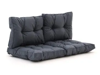 Madison New York Florance loungekussenset zit ca. 60x60cm rug ca. 60x40cm 2-delig