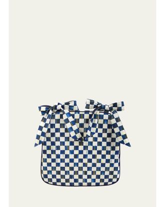 MacKenzie-Childs Royal Check Chair Cushion