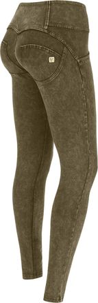 Freddy Pantaloni push up WR.UP vita media skinny effetto bleached
