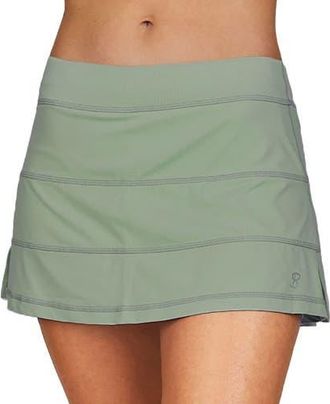 Sofibella UV Colors 13in Womens Tennis Skirt in Army at Nordstrom, Size X-Large