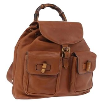 Gucci Pre-owned Zaino Vintage - - Pre-owned - Donna - Marrone - ONE SIZE