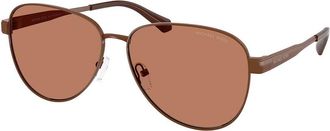 Michael Kors MK1160 BIARRITZ 1902/3 Womens Sunglasses Brown Size 59