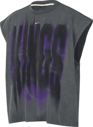 Nike Mens Sacramento Kings Standard Issue Basketball Sleeveless Top in Grey | IQ1834-068