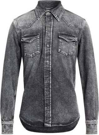 Dolce & Gabbana CAMISETAS Y TOPS - Camisas vaqueras en YOOX.COM