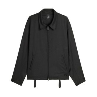 Yohji Yamamoto Lichtgewicht jas - Dames - Jassen - Zwart - Maat: L Wol